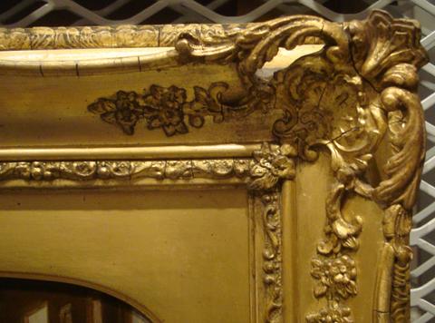 unknown artist British, Rococo Revival frame