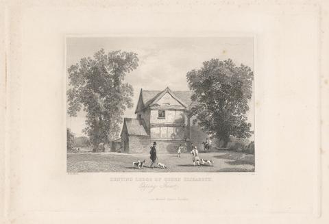 unknown artist Hunting Lodge of Queen Elizabeth, Epping Forest