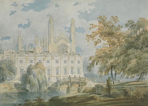 Joseph Mallord William Turner Clare Hall and King’s College Chapel, Cambridge, from the Banks of the River Cam