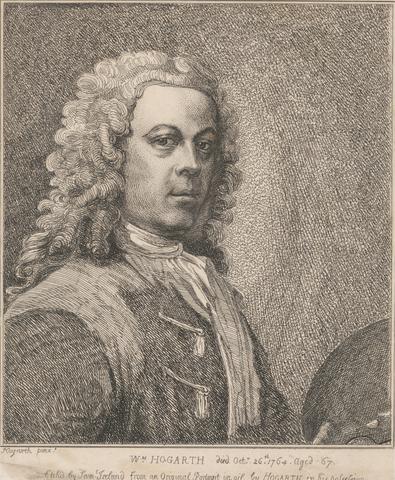 Samuel Ireland Wm. Hogarth died Octr. 26th 1764 Aged 67
