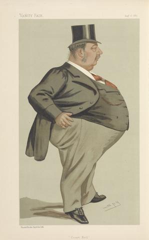 Leslie Matthew 'Spy' Ward Vanity Fair: Legal; 'Court Roll', Charles Issac Elton, August 6, 1887