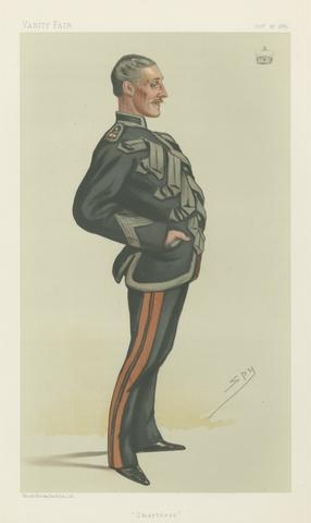 Leslie Matthew 'Spy' Ward Vanity Fair: Military and Navy; 'Smartness', Major Viscount Downe, October 27, 1883
