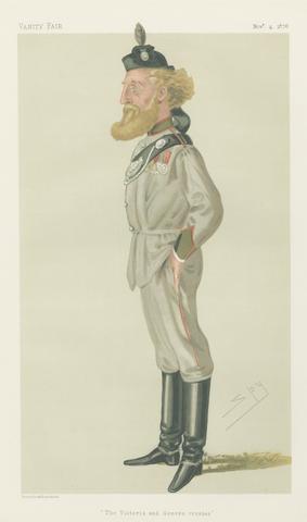 Leslie Matthew 'Spy' Ward Vanity Fair: Military and Navy; 'The Victoria and Geneva Crosses', Colonel Robert James Lloyd Lindsay, November 4, 1876