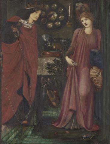 Edward Burne-Jones Fair Rosamund and Queen Eleanor
