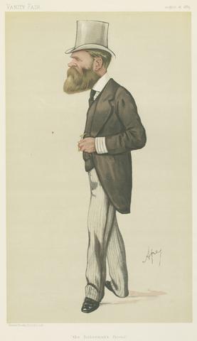 Carlo Pellegrini Politicians - Vanity Fair - 'The fisherman's friend'. Mr. Edward Birkbeck. August 15, 1885