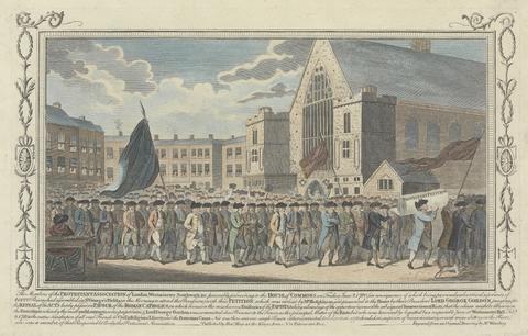 Procession of the Protestant Association to Westminster