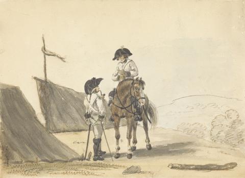 Philippe-Jacques de Loutherbourg The Encampment