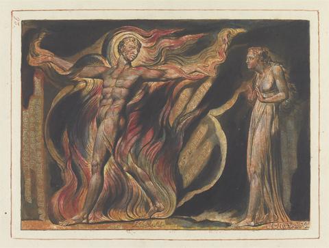 William Blake Jerusalem, Plate 26, "Such Visions Have...."