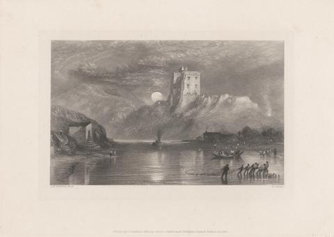 William Miller Norham Castle - Moonrise