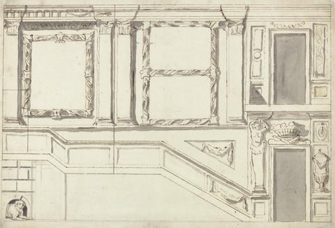 Design for the Decoration of a Staircase