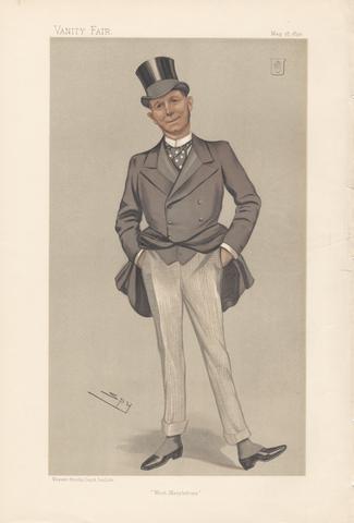 Leslie Matthew 'Spy' Ward Vanity Fair - Businessmen and Empire Builders. 'West Marylebone'. Sir Frederick Seager Hunt, Bart. 18 May 1893