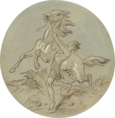 Hablot Knight Browne One of eighteen designs for a series of plates illustrating Venus and Adonis
