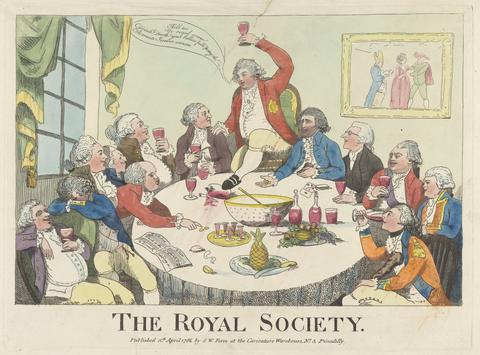 James Gillray The Royal Society