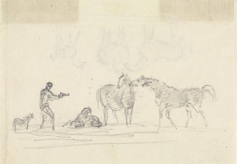 Sawrey Gilpin Figures with Horses