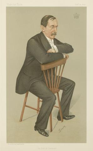 H. C. S. Wright Politicians - Vanity Fair - The Earl of Dartmouth. October 10, 1895
