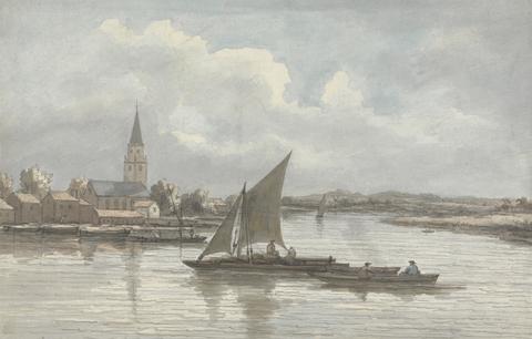 William P. Sherlock View on the Thames at Batersea