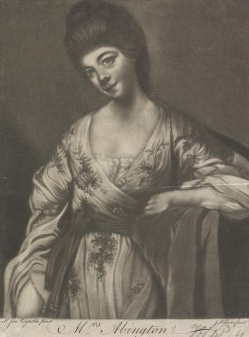 James Wilson Mrs. Frances Abington (née Barton)
