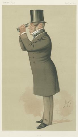 Carlo Pellegrini Vanity Fair: Turf Devotees; 'G. P.', Mr. George Payne, September 18, 1875