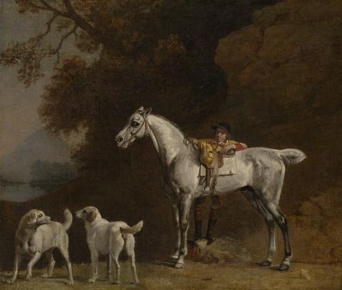 George Stubbs Studies for or after "The third Duke of Richmond with the Charleton Hunt"