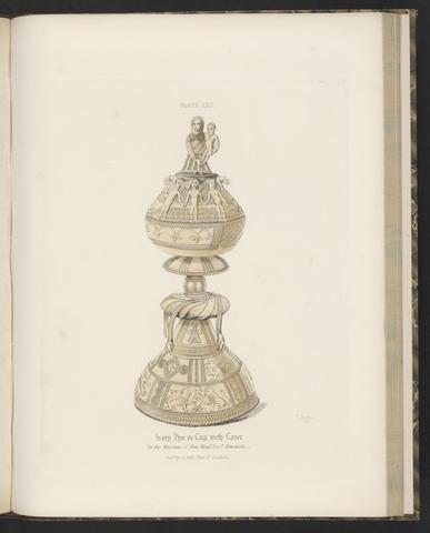 Antiquarian gleanings in the North of England : being examples of antique furniture, plate, church decorations, objects of historical interest, etc. / drawn and etched by William B. Scott, Government School of Design, Newcastle.
