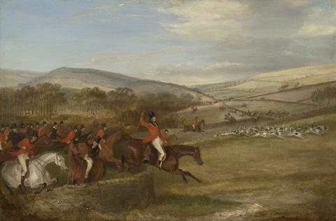 Francis Calcraft Turner The Berkeley Hunt, 1842: Full Cry