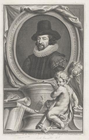 Jacobus Houbraken Sir Francis Bacon, Visount St. Alban, Lord Chancellor
