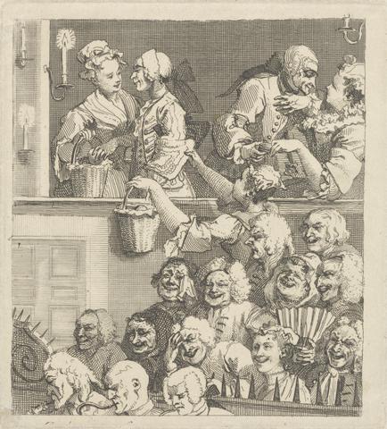 William Hogarth The Laughing Audience