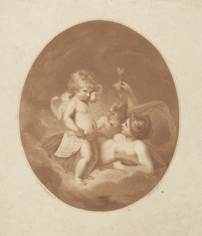 Francesco Bartolozzi RA Venus Chiding Cupid