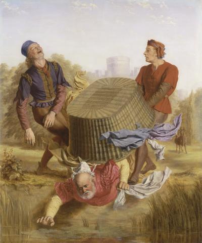 John S. Clifton Buck Washing on Datchet Mead from 'The Merry Wives of Windsor,' III, v