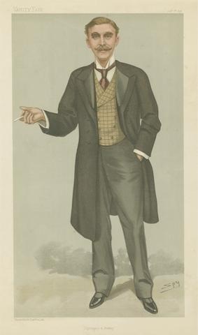 Leslie Matthew 'Spy' Ward Politicians - Vanity Fair. 'Diplomacy and Poetry'. Mr. James Renell Rodd. 7 January 1897