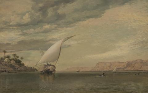 Edward William Cooke On the Nile