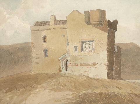 John Sell Cotman Unidentified Castle (Formerly Called Clanbury Castle)