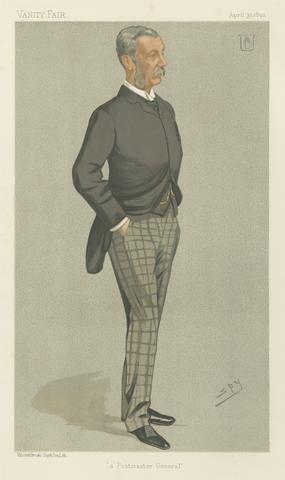 Politicians - Vanity Fair - 'a Postmaster General'. Sir James Fergusson. April 30, 1892
