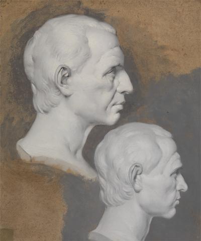 Joseph Wright of Derby Studies of a Classical Bust