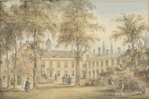 Richard Banks Harraden Trinity Hall from the Garden, Cambridge