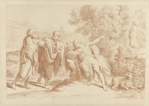 Christ's Appearance on the Road to Emmaus