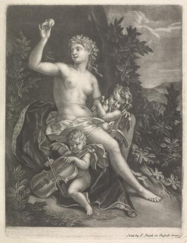 John Smith Venus Holding the Apple of Paris