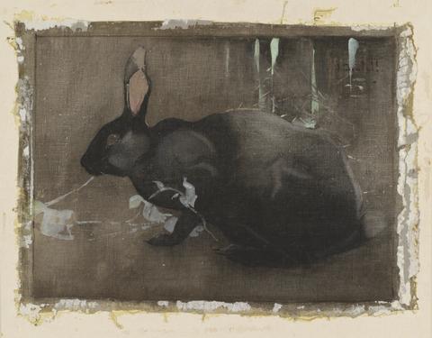 Joseph Crawhall A Black Rabbit
