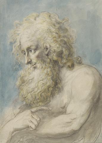 Thomas Rowlandson Portrait of a Bearded Man