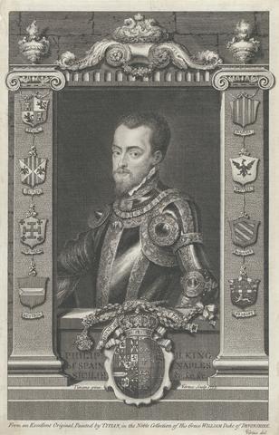 George Vertue Philip II King of Spain