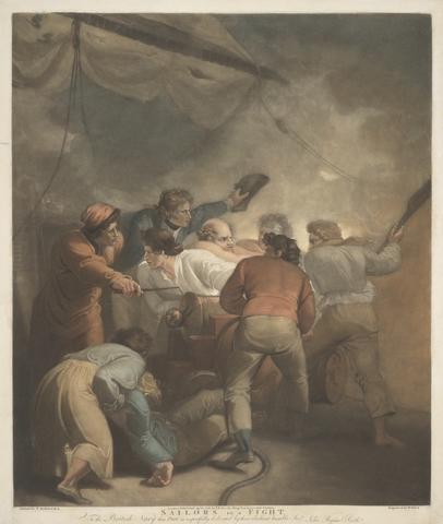 William Ward Sailors in a Fight