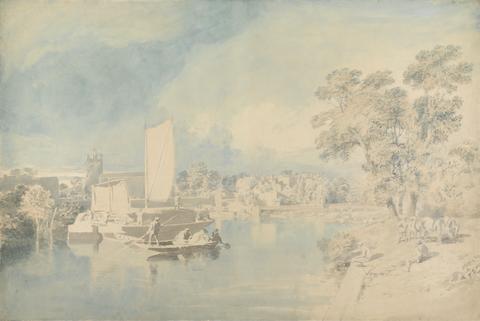 John Glover The Thames at Isleworth