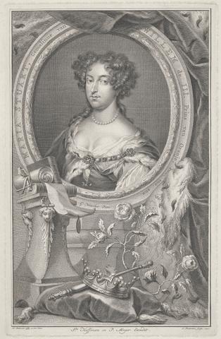 Jacobus Houbraken Queen Mary II