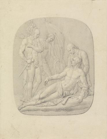 unknown artist Views in the Levant: Death of Wolfe, Study of a Gem