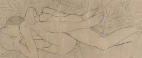 Eric Gill Study for Ecstasy