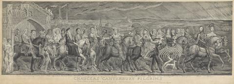 William Blake Chaucer's Canterbury Pilgrims