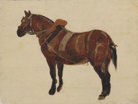 Thomas Sidney Cooper Study of a Working Horse