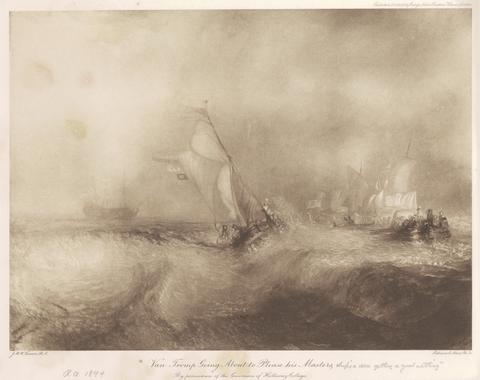 Joseph Mallord William Turner Van Tromp Going About to Please His Masters