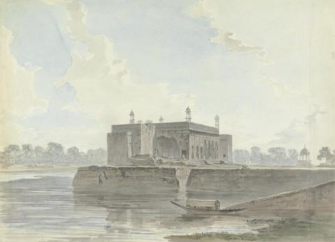 Samuel Davis Ruined Palace by a River