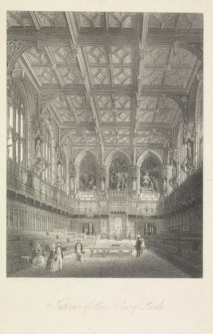 unknown artist Interior of the House of Lords